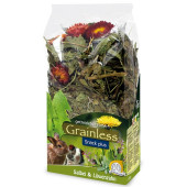 Здравословна допълваща храна JR Farm Grainless - градински чай и глухарче